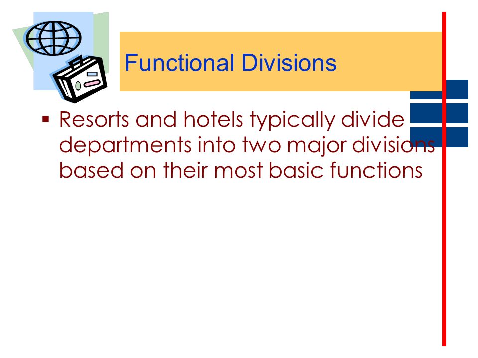 What does HR department do in hotels?